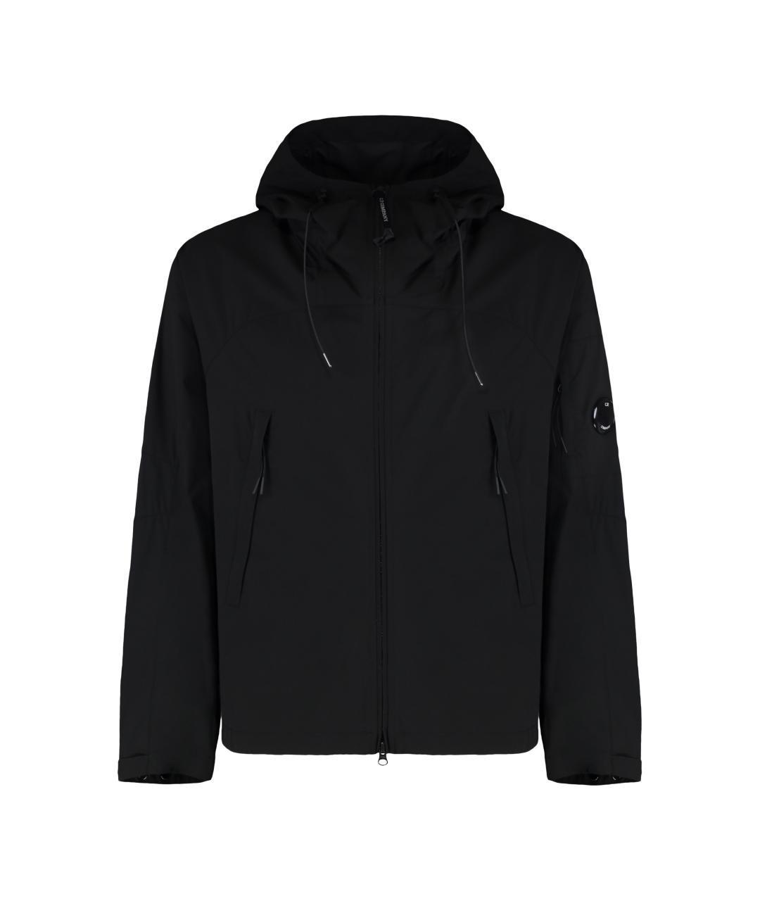 CP COMPANY Черная полиэстеровая куртка, фото 1