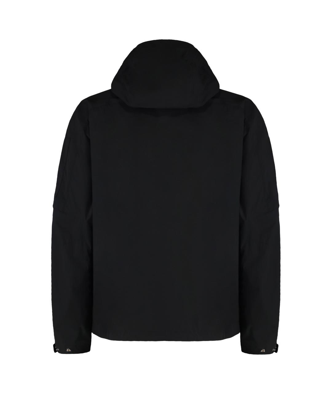 CP COMPANY Черная полиэстеровая куртка, фото 2