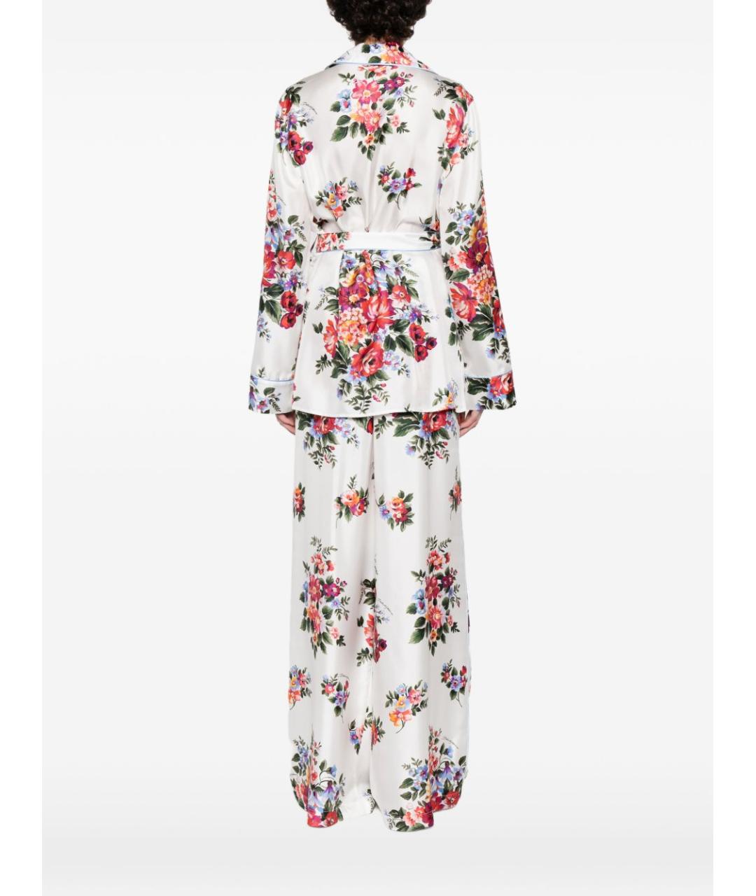 DOLCE&GABBANA Мульти шелковая блузы, фото 5