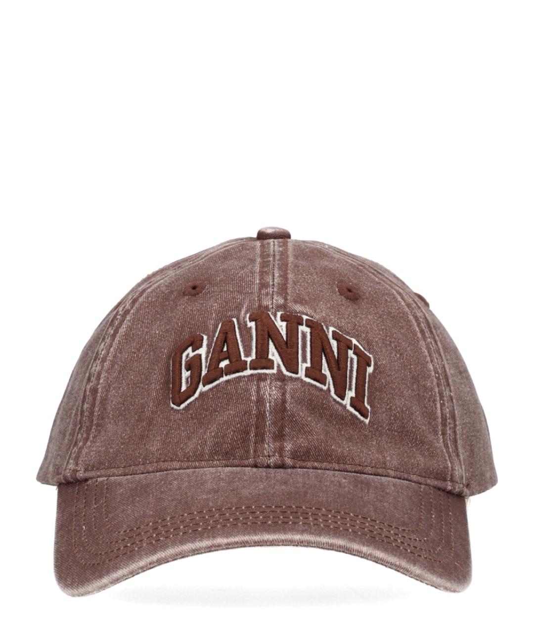 GANNI Мульти хлопковая кепка, фото 3