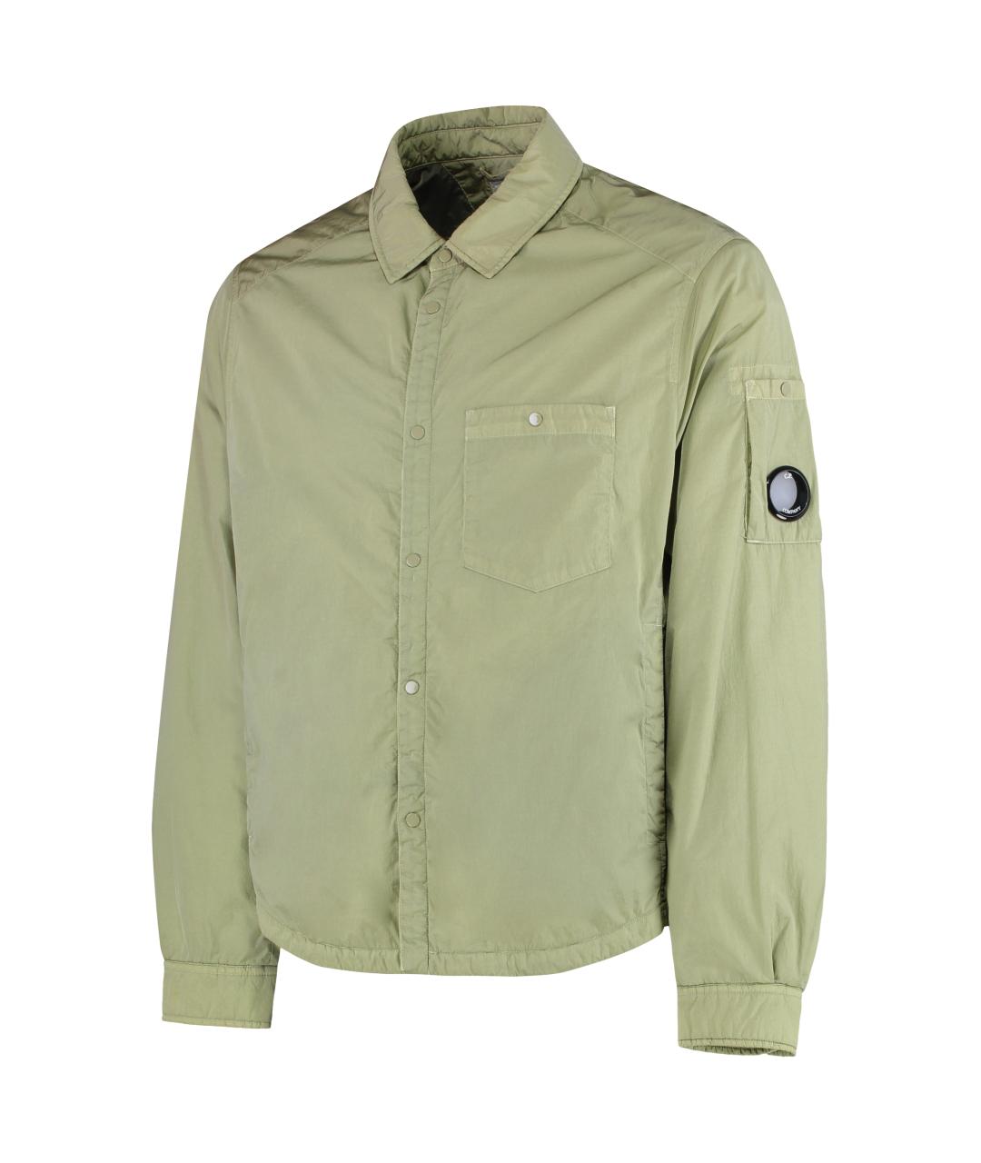 CP COMPANY Зеленая полиамидовая куртка, фото 2