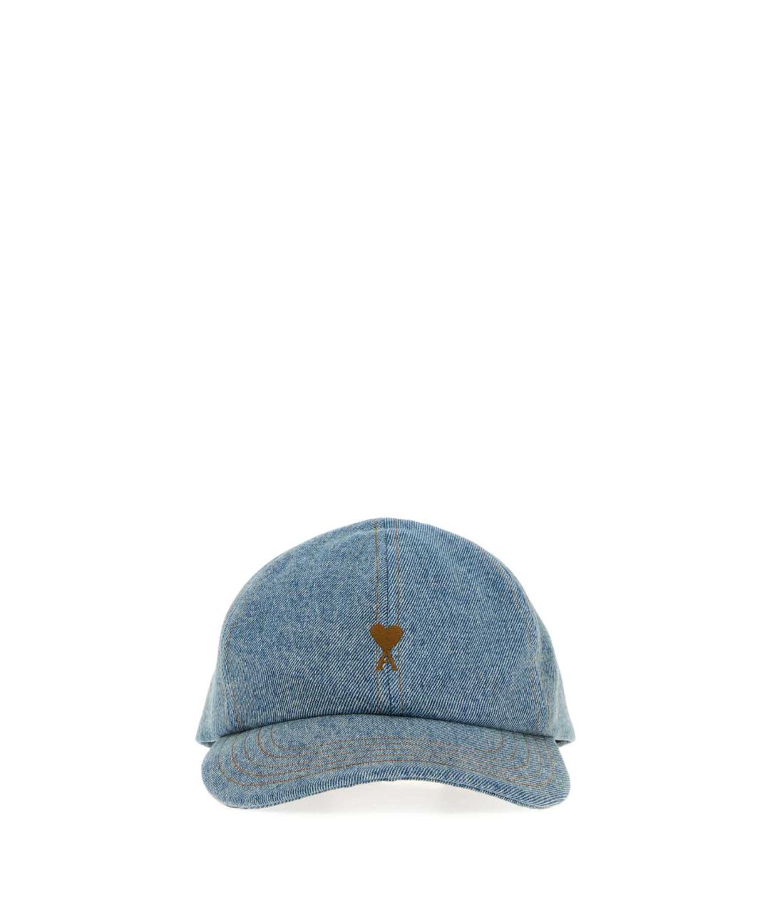 Ami Paris Голубая хлопковая кепка/бейсболка, фото 6