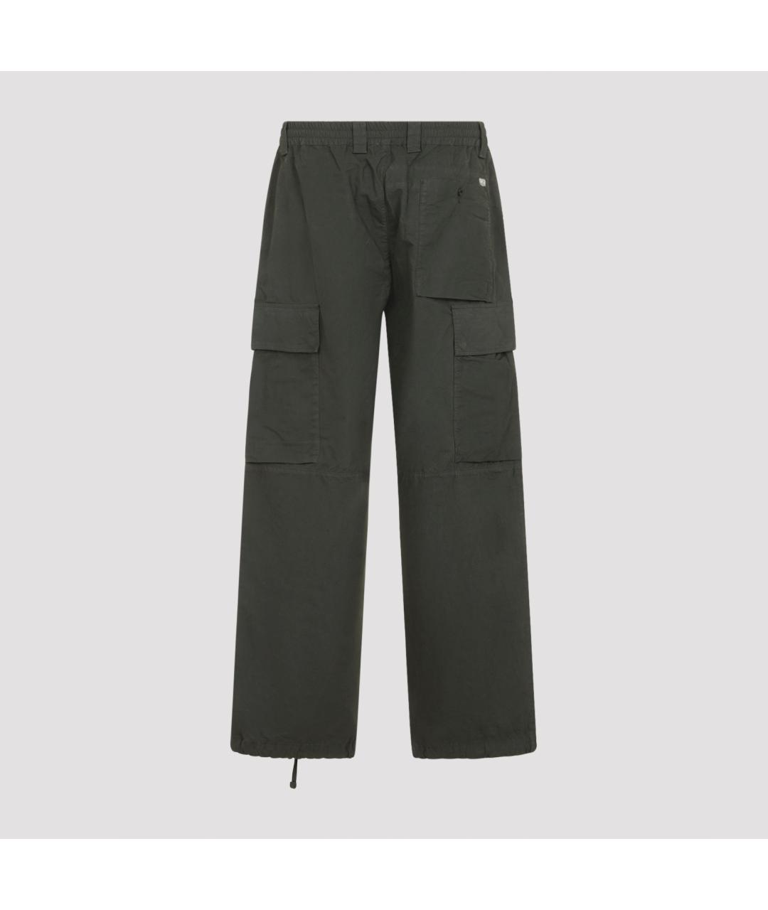 CP COMPANY Серые хлопковые повседневные брюки, фото 3