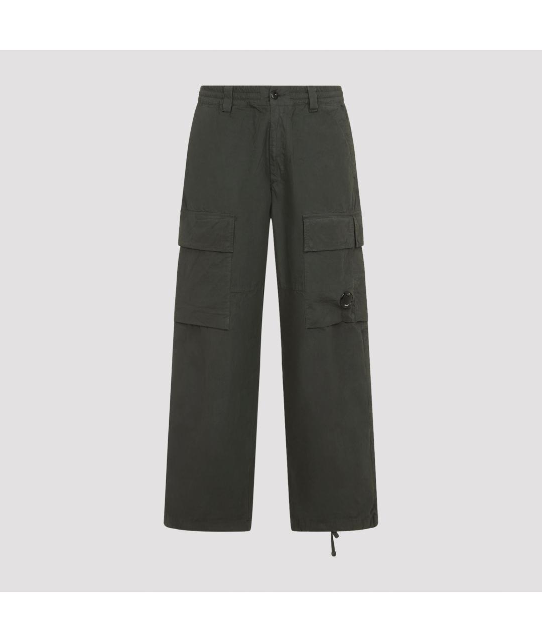 CP COMPANY Серые хлопковые повседневные брюки, фото 2