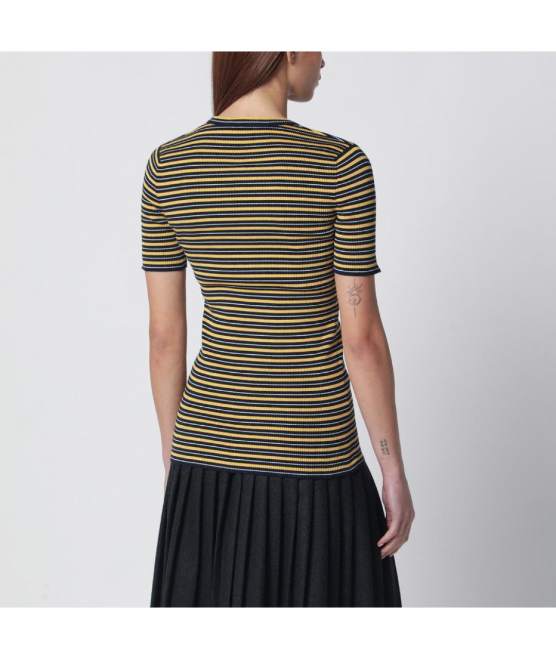 PRADA Мульти хлопковая футболка, фото 4