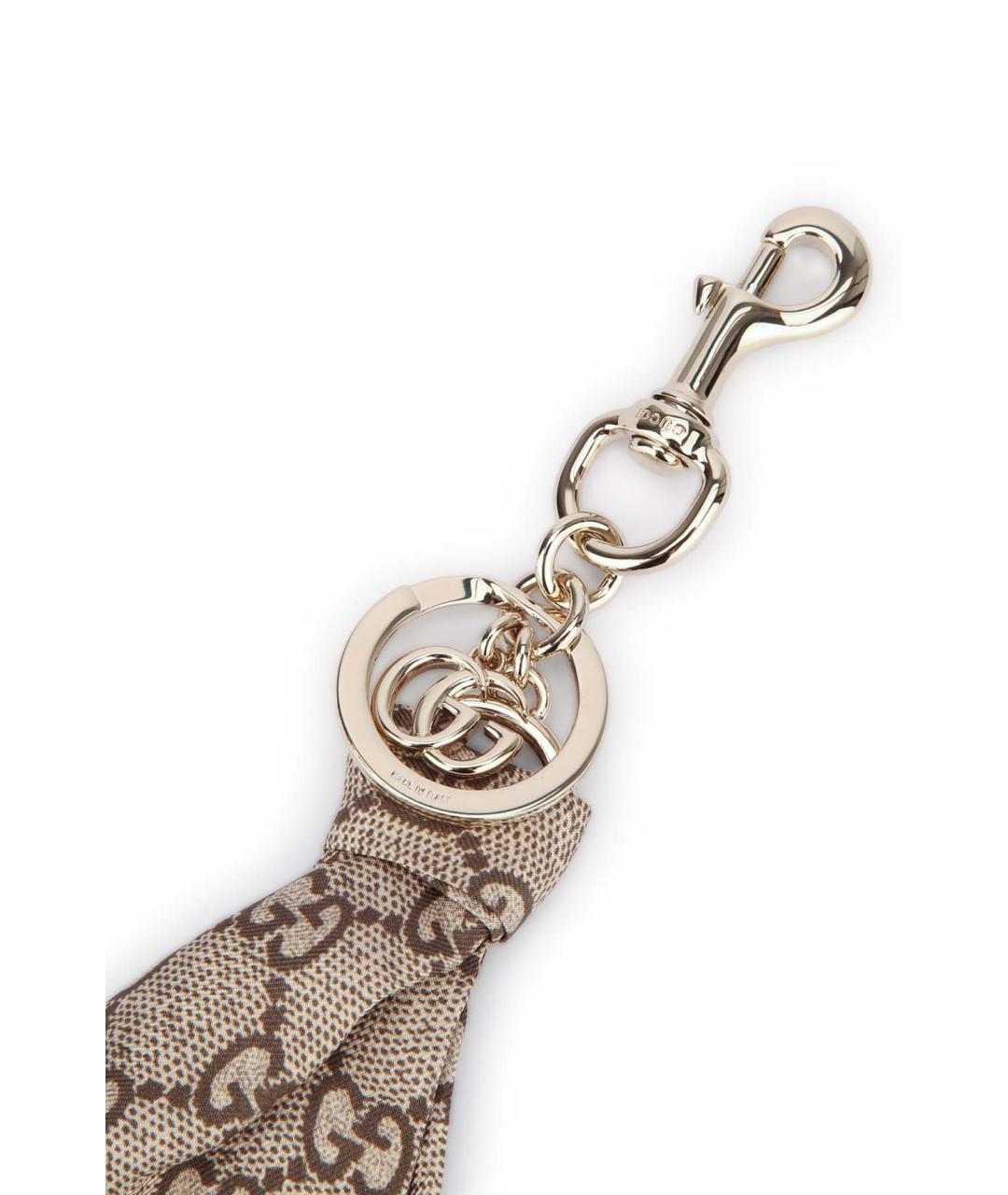 GUCCI Бежевый брелок, фото 2