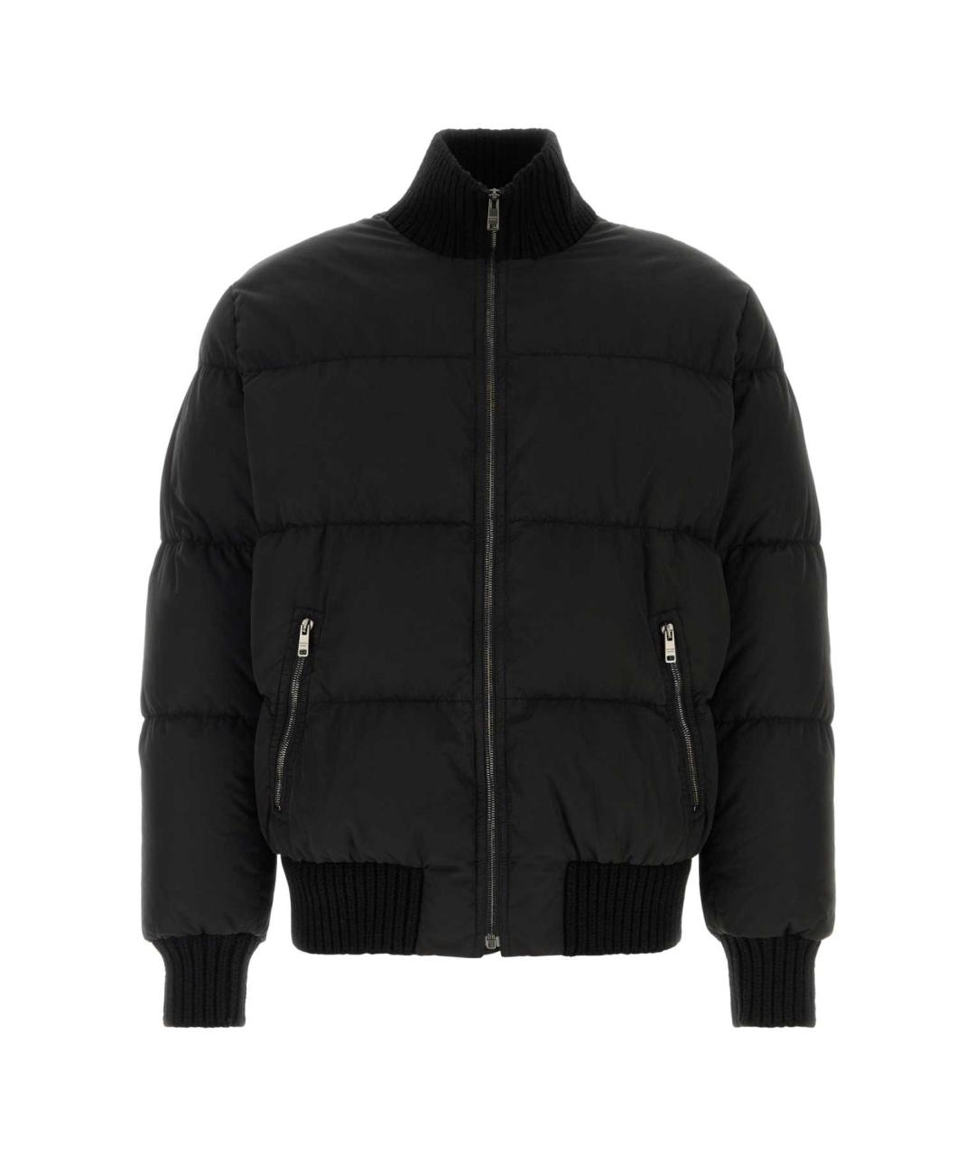 PRADA Черная хлопковая куртка, фото 1