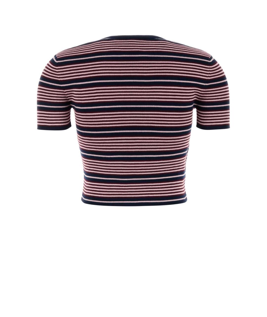 PRADA Мульти хлопковая футболка, фото 2