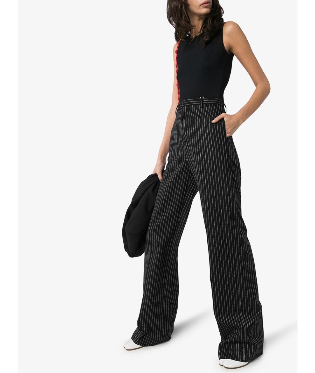 MAISON MARGIELA Черное полиамидовое боди, фото 4