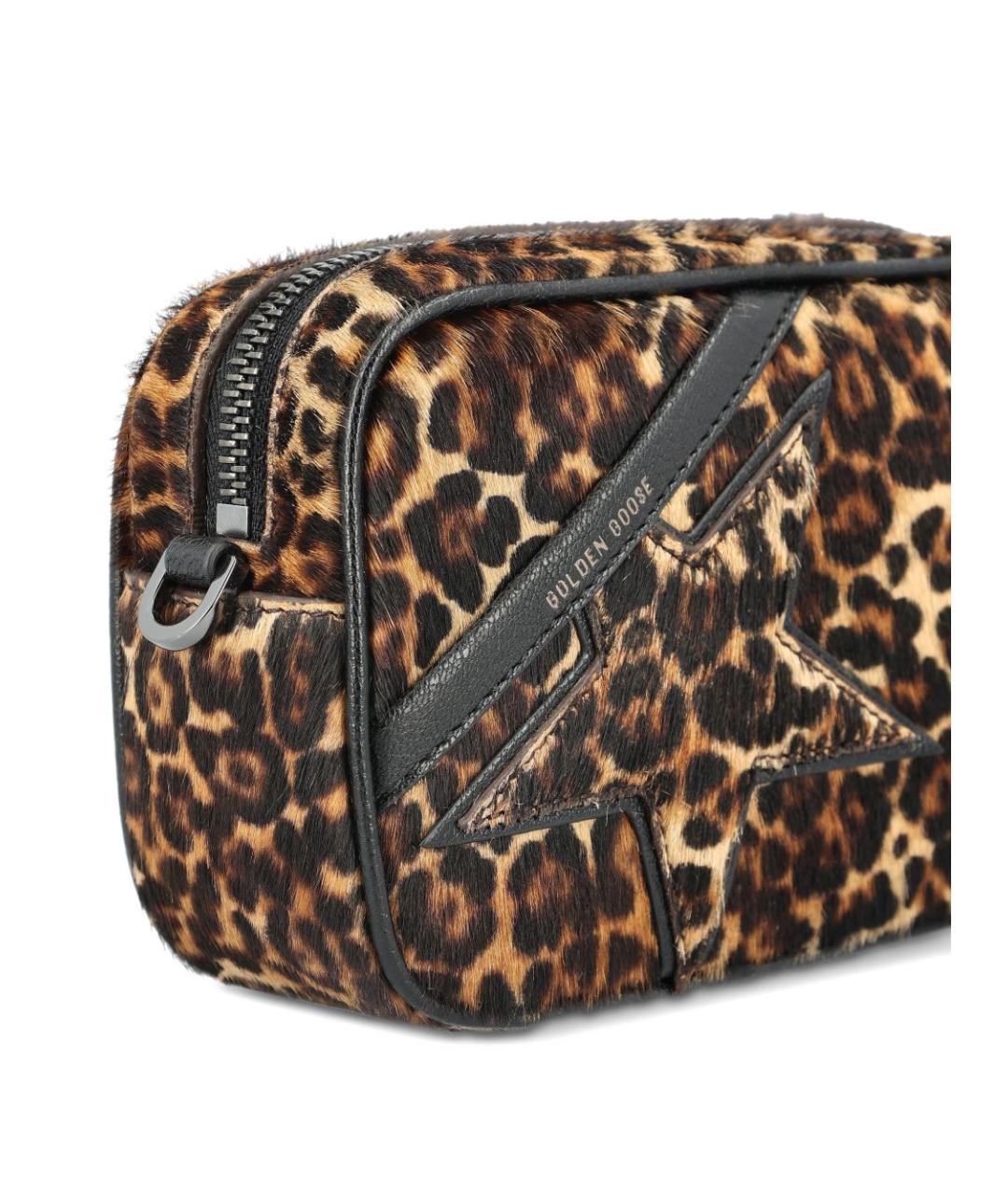 GOLDEN GOOSE DELUXE BRAND Мульти меховая сумка через плечо, фото 3