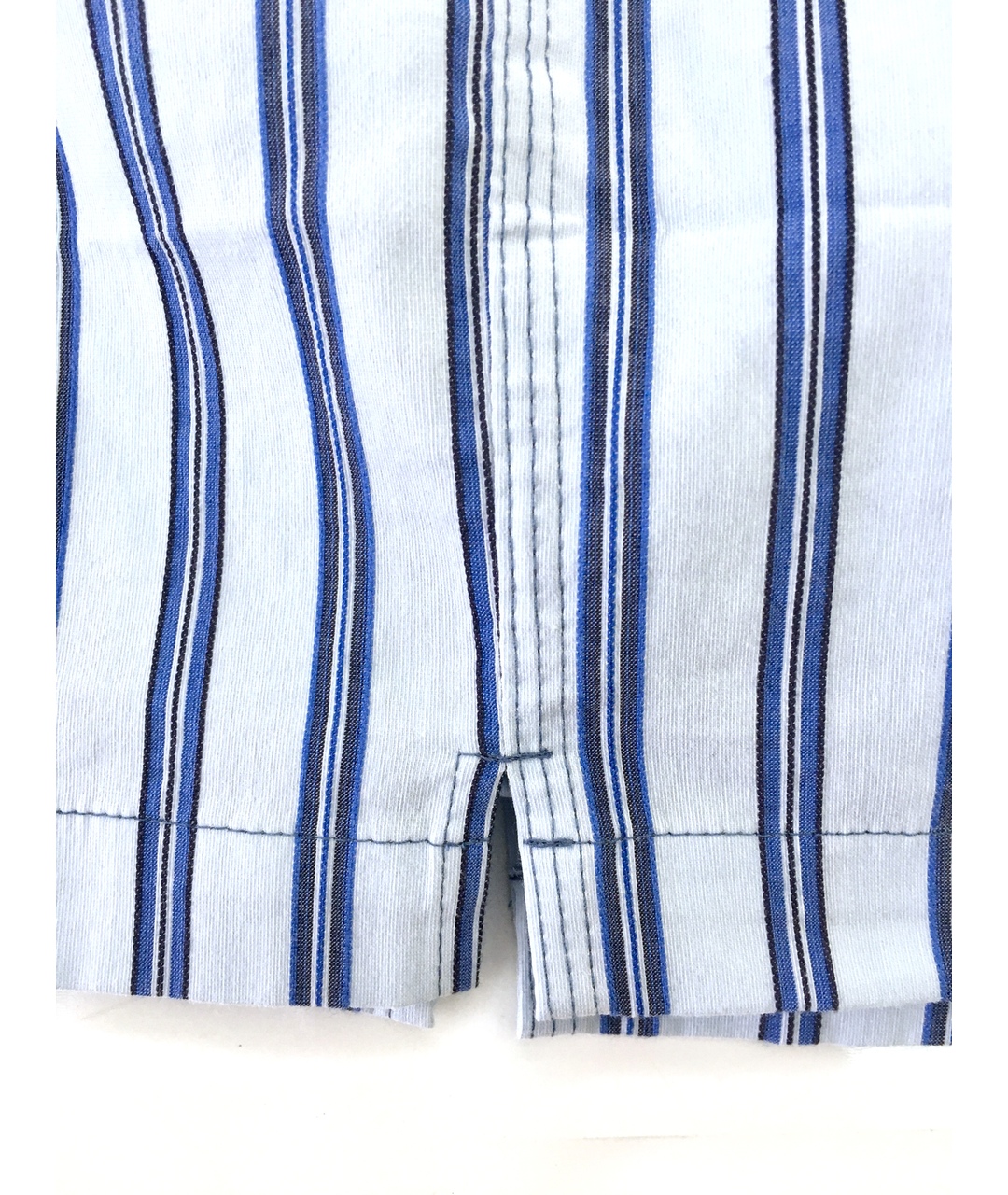 BRIONI Голубые хлопко-эластановые шорты, фото 6