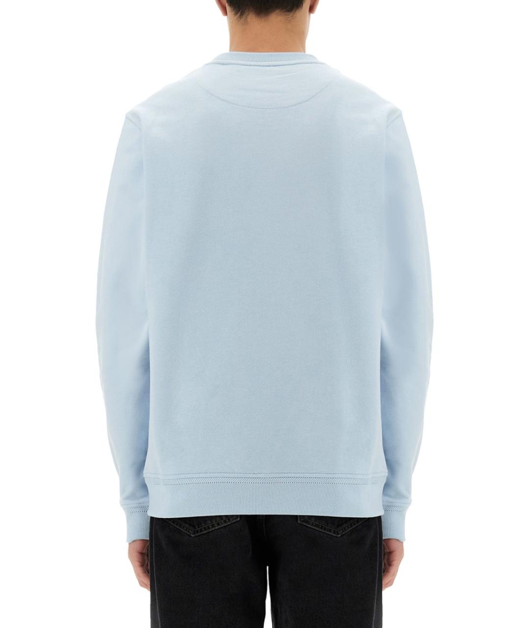 BELSTAFF Голубой хлопковый джемпер / свитер, фото 5