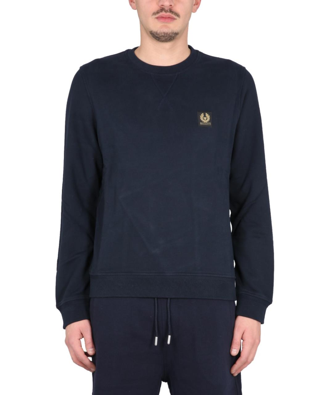 BELSTAFF Синий хлопковый джемпер / свитер, фото 6