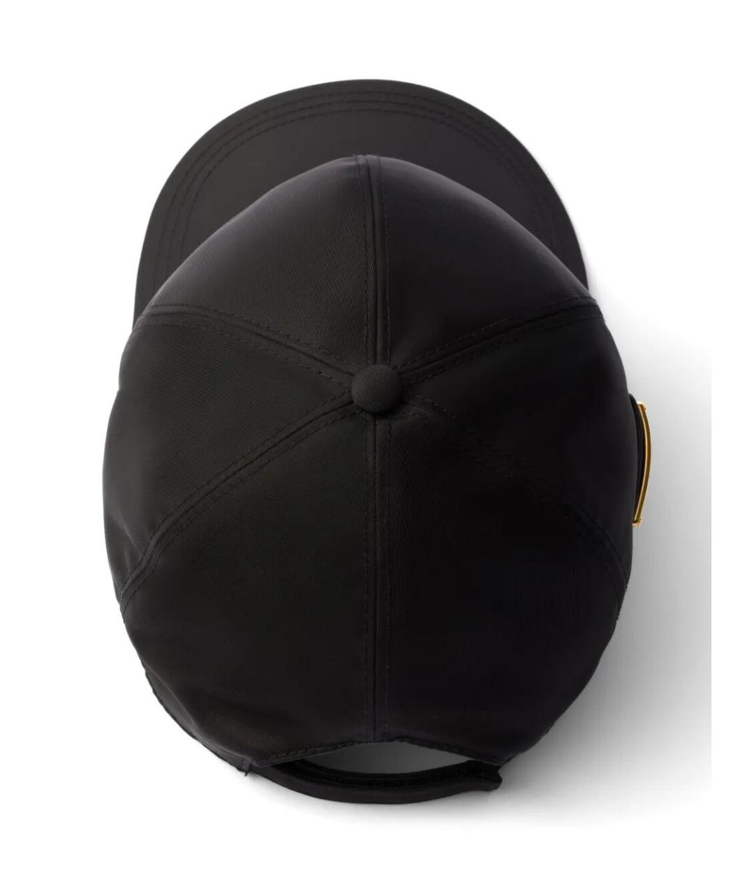 PRADA Черная синтетическая кепка, фото 5