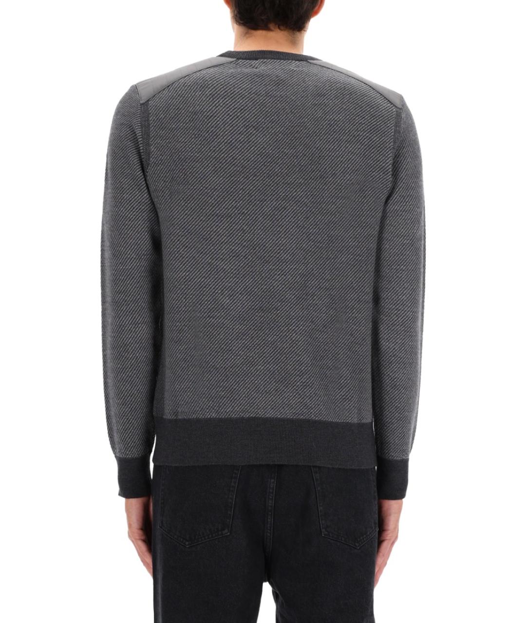 BELSTAFF Серый шерстяной джемпер / свитер, фото 3