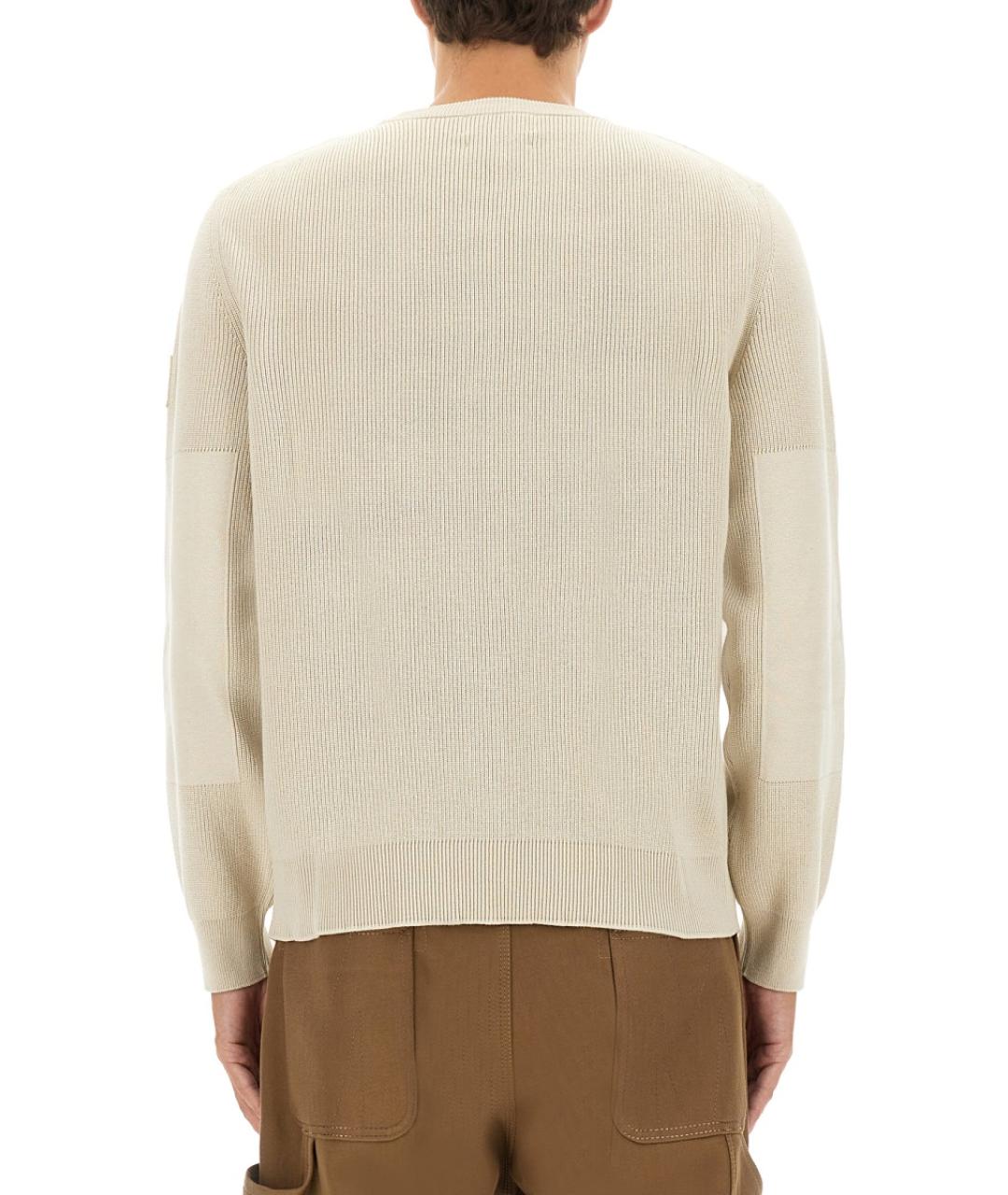 BELSTAFF Бежевый хлопковый джемпер / свитер, фото 3