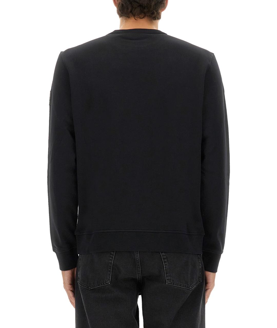 BELSTAFF Черный хлопковый джемпер / свитер, фото 3