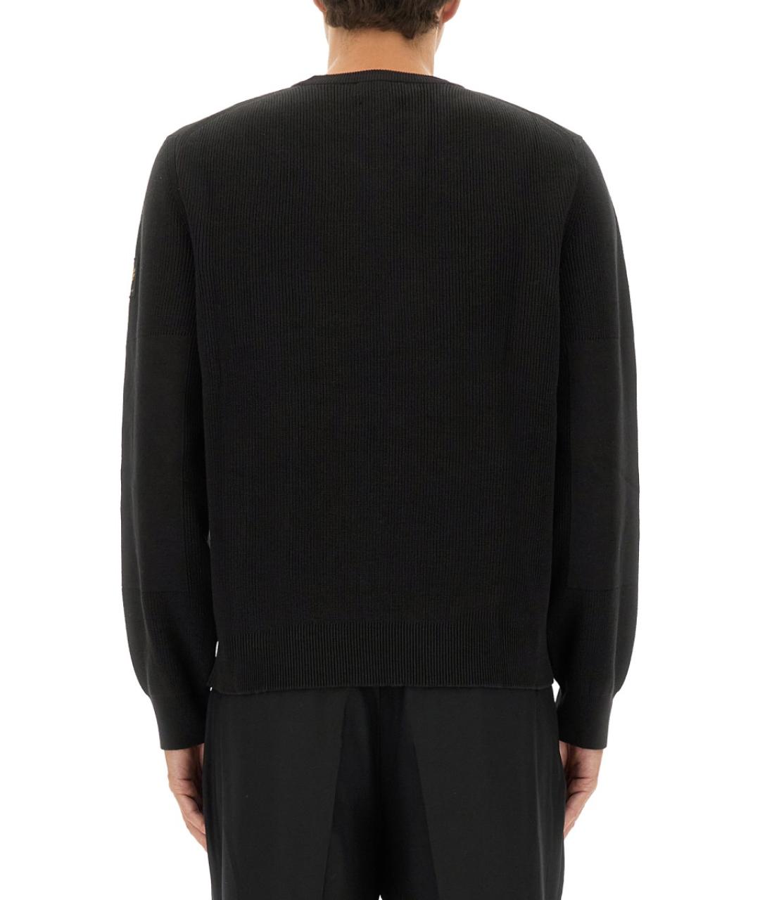 BELSTAFF Черный хлопковый джемпер / свитер, фото 3