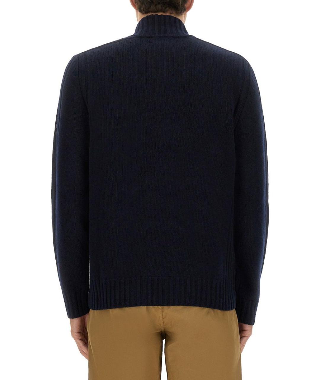 BELSTAFF Синий хлопковый джемпер / свитер, фото 3