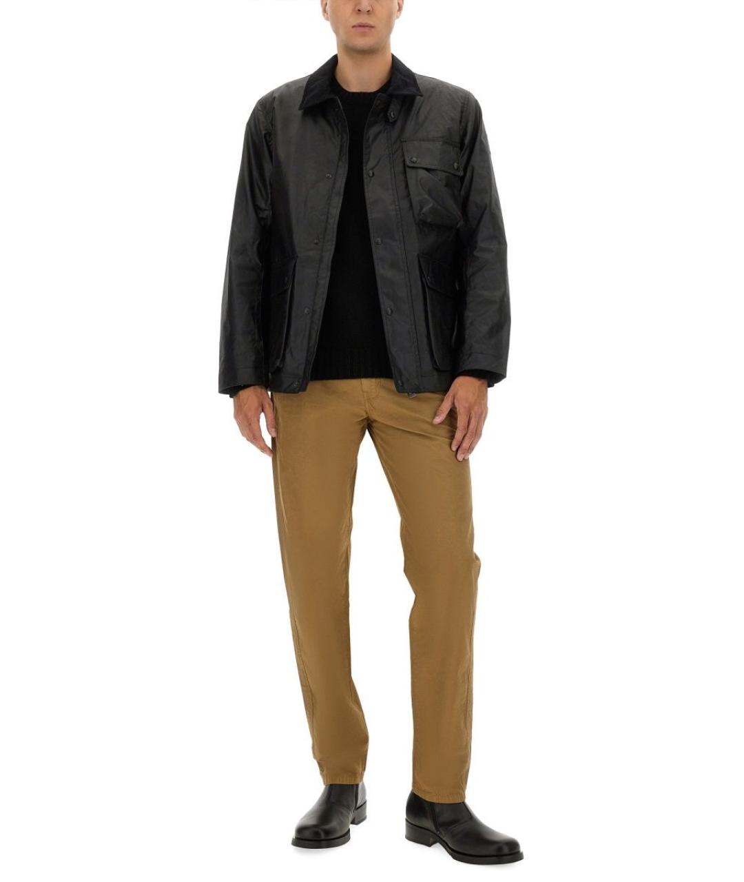 BELSTAFF Черная хлопковая куртка, фото 2