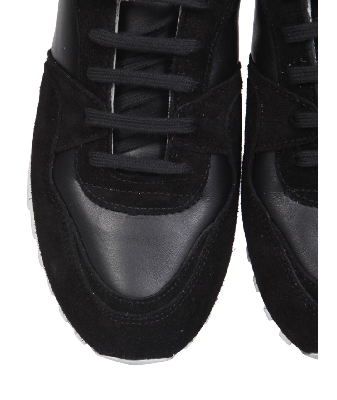 SPALWART Черные кожаные кроссовки, фото 4