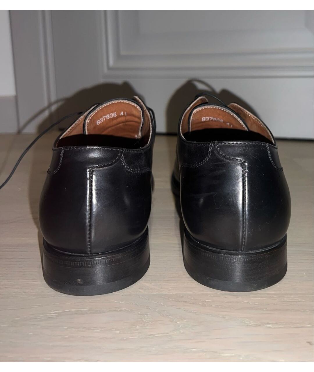 GIBBS Черные кожаные туфли, фото 4