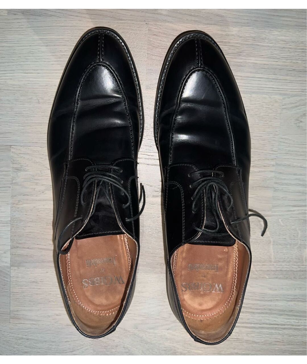 GIBBS Черные кожаные туфли, фото 3