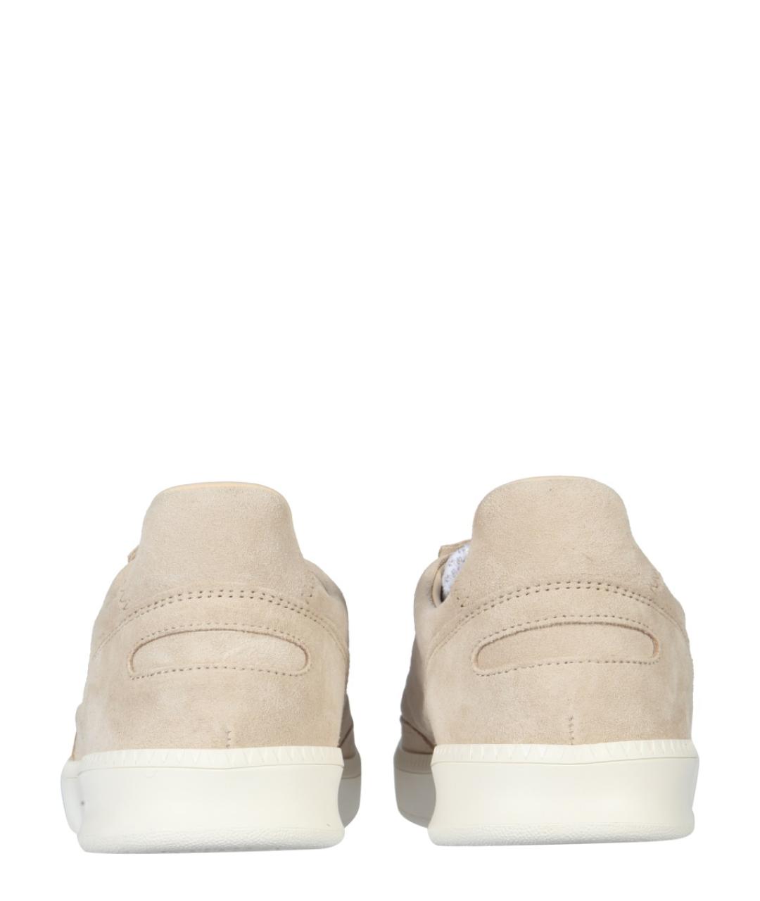 SPALWART Бежевые кожаные кеды, фото 3