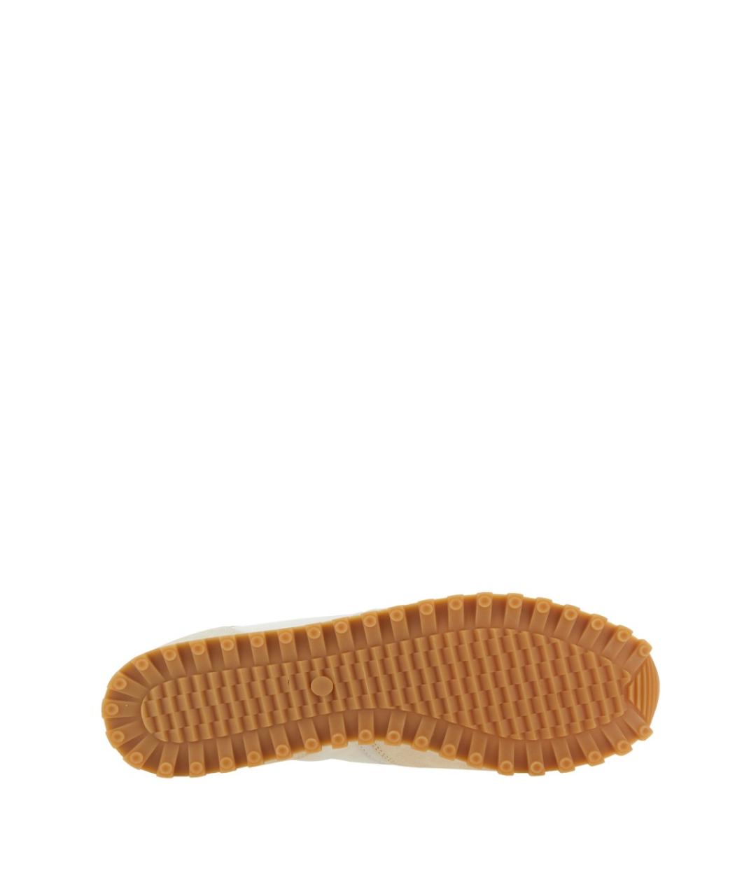 SPALWART Белые кожаные низкие кроссовки / кеды, фото 5