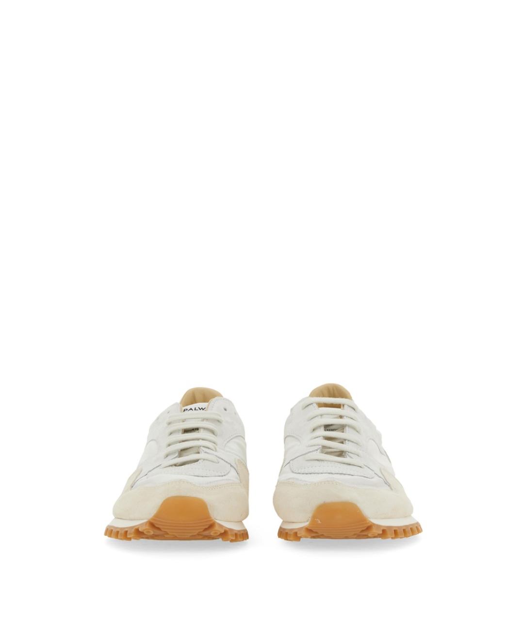 SPALWART Белые кожаные низкие кроссовки / кеды, фото 4