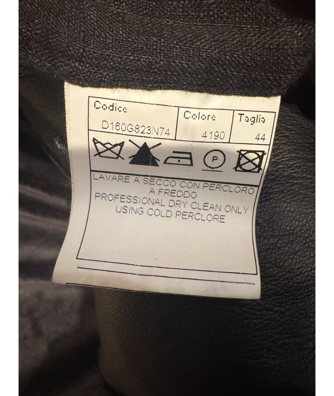 ERMANNO SCERVINO Черная кожаная куртка, фото 3