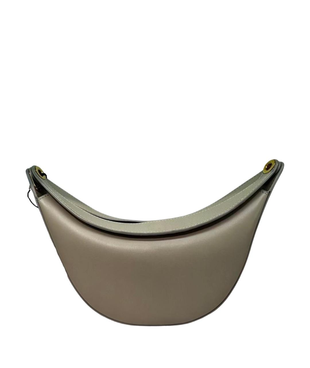 LOEWE Бежевая кожаная сумка через плечо, фото 1