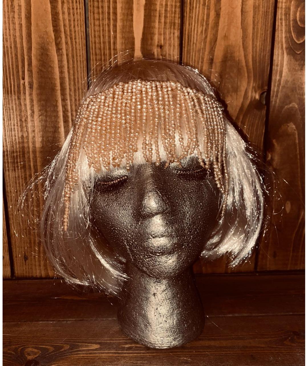 MAISON MICHEL Бежевая повязка на голову, фото 4