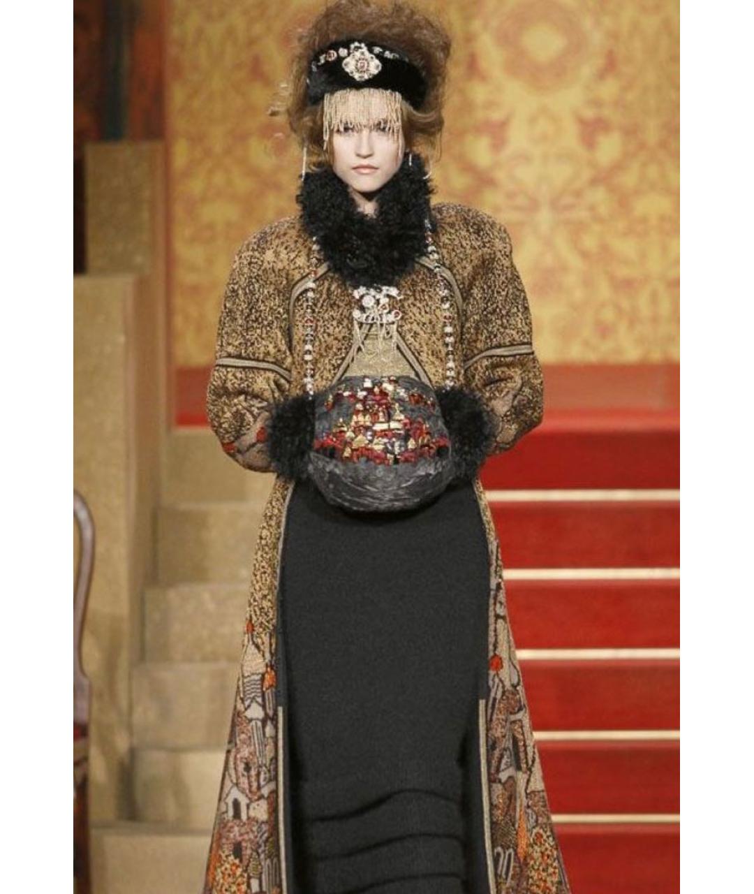 MAISON MICHEL Бежевая повязка на голову, фото 8