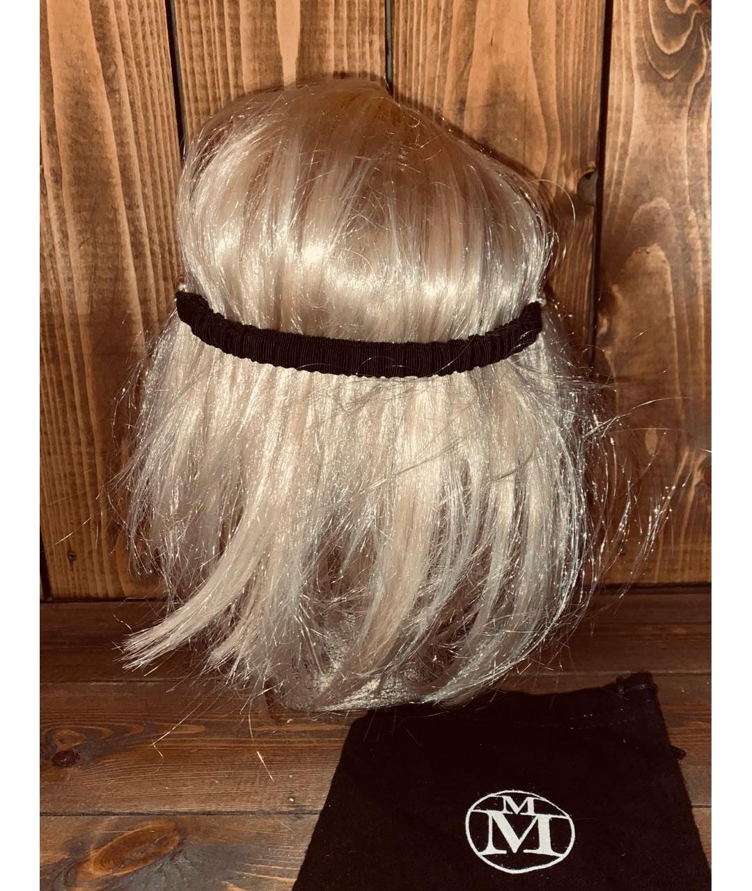 MAISON MICHEL Бежевая повязка на голову, фото 7