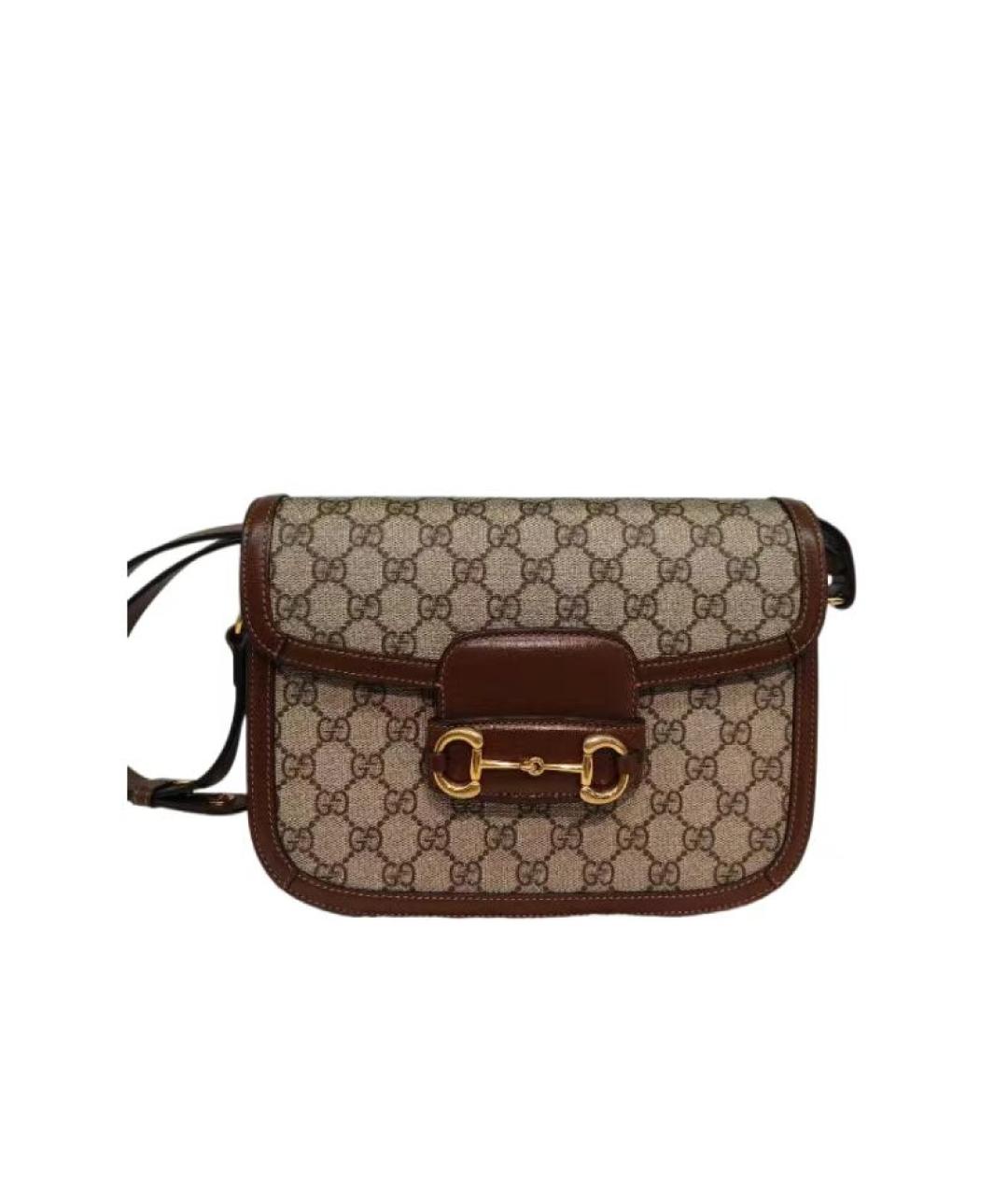 GUCCI Коричневая сумка через плечо, фото 8