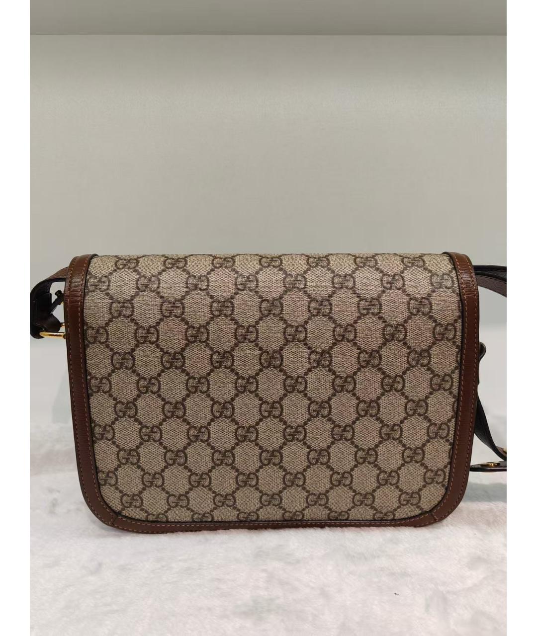 GUCCI Коричневая сумка через плечо, фото 4
