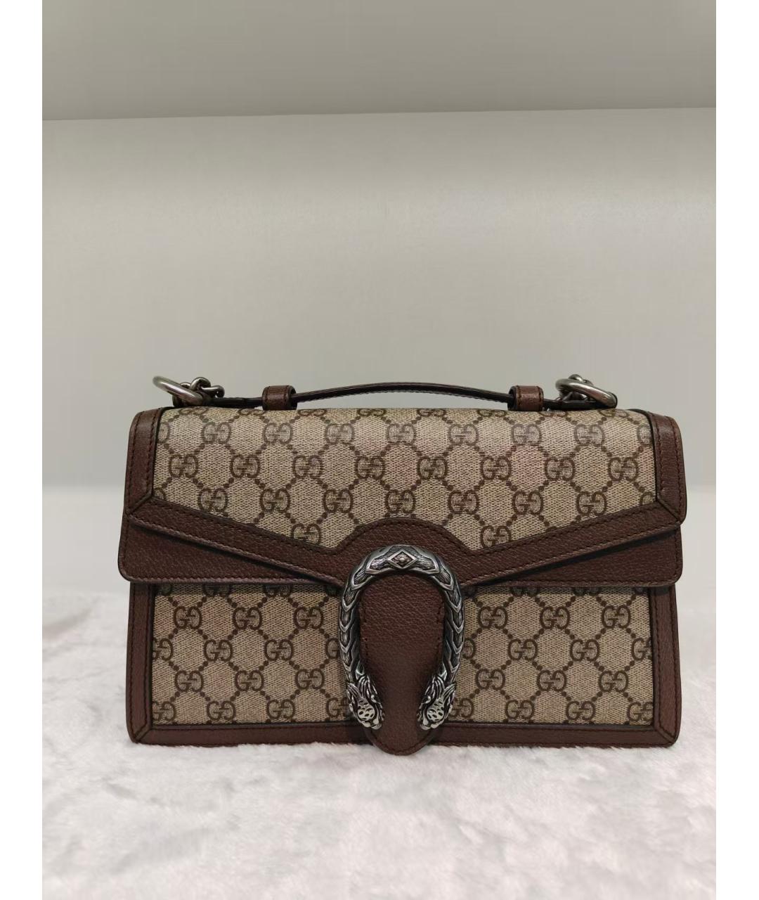 GUCCI Коричневая сумка через плечо, фото 2