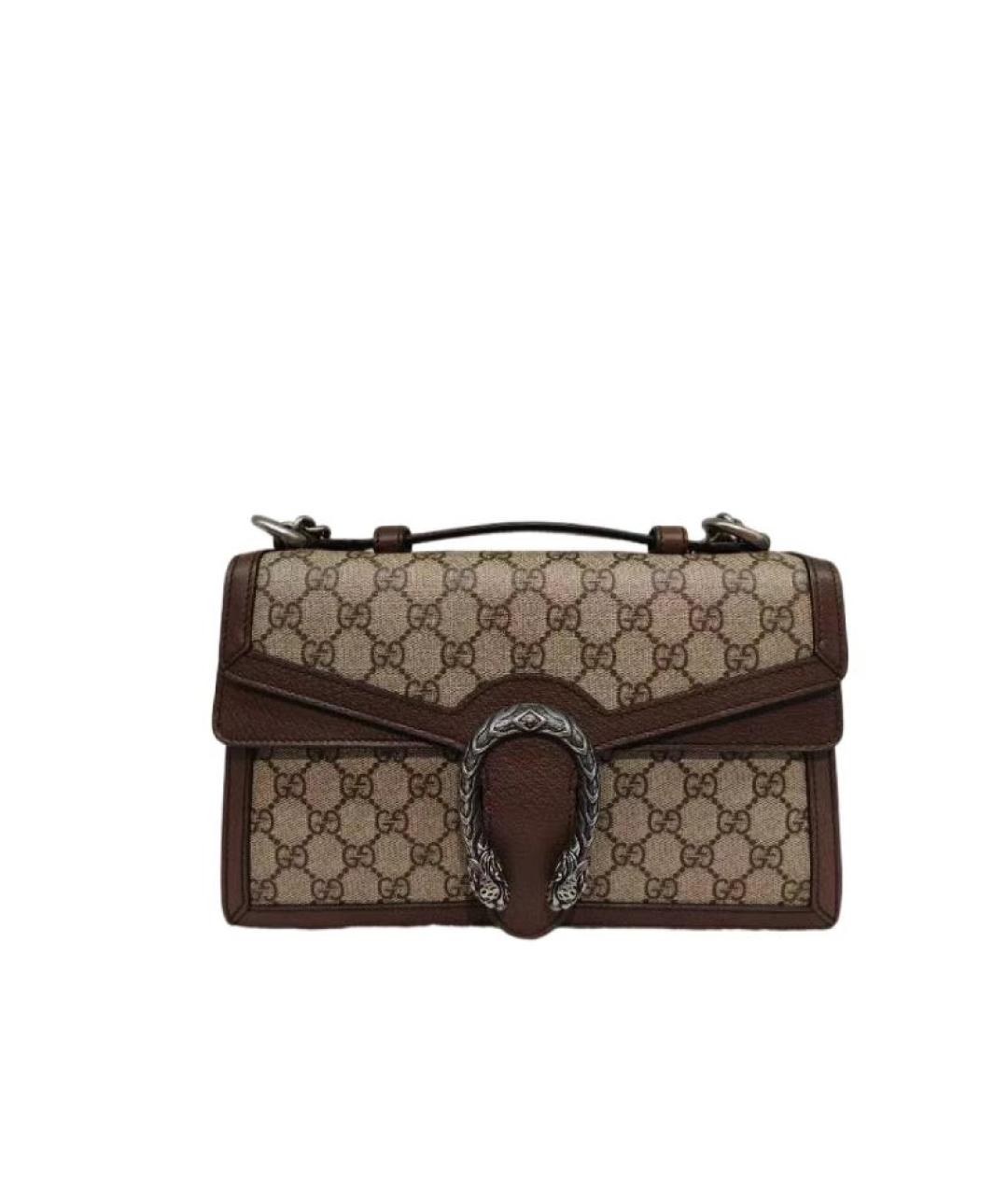 GUCCI Коричневая сумка через плечо, фото 7