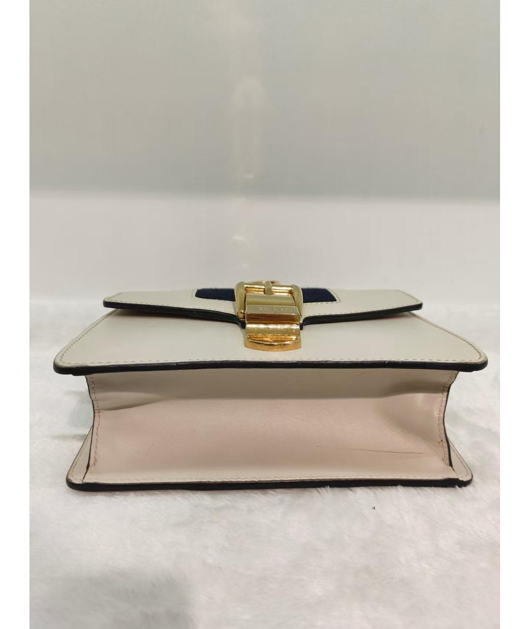 GUCCI Белая сумка через плечо, фото 5