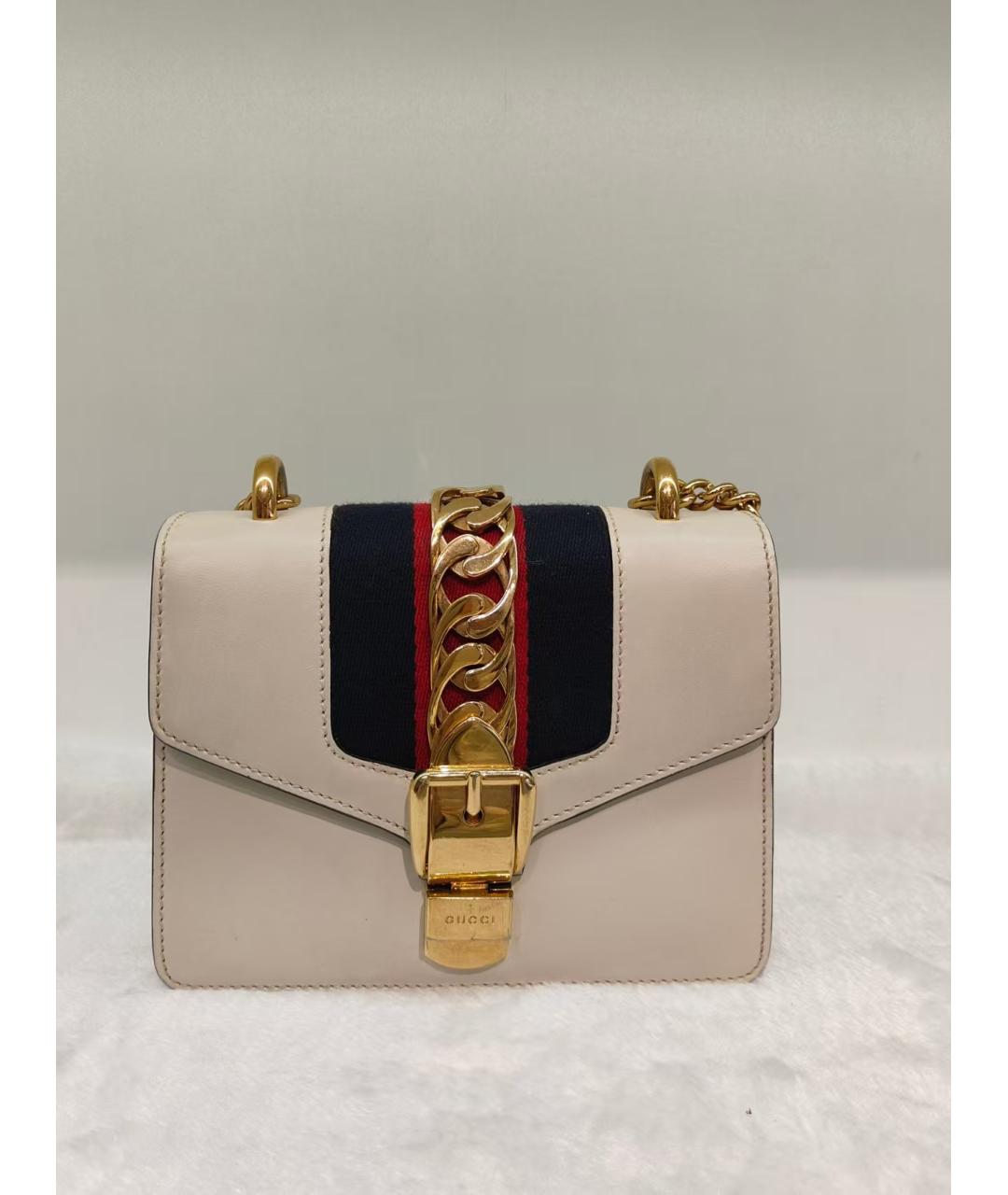 GUCCI Белая сумка через плечо, фото 2