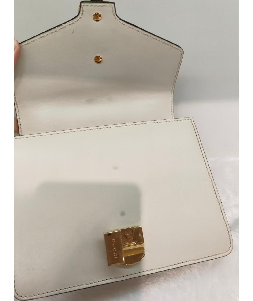 GUCCI Белая сумка через плечо, фото 7