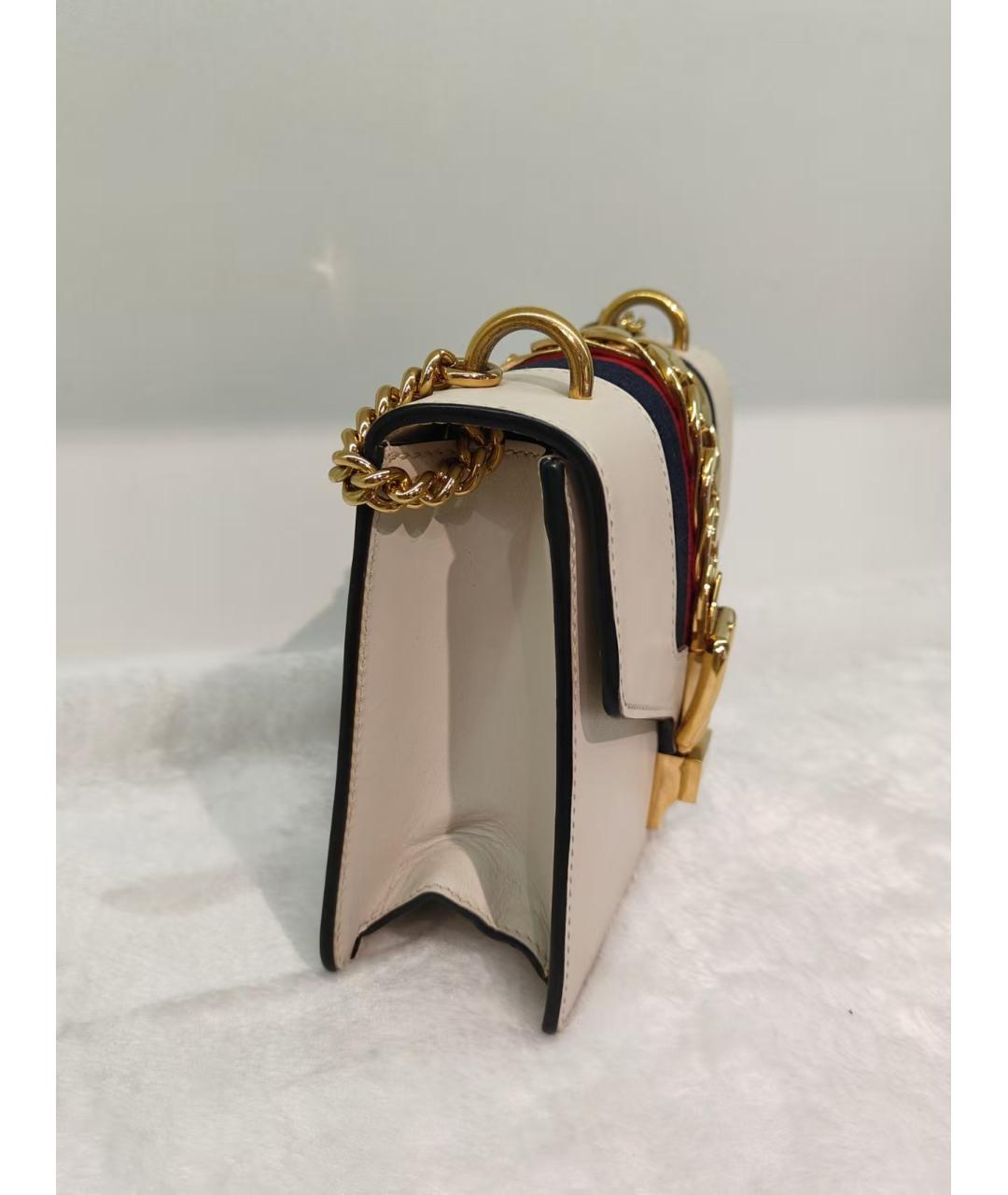 GUCCI Белая сумка через плечо, фото 3