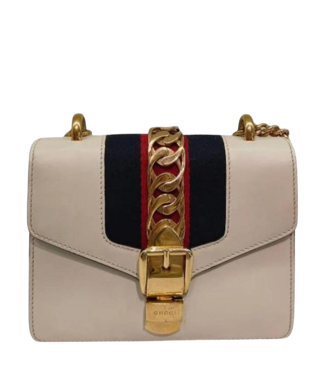 GUCCI Белая сумка через плечо, фото 1