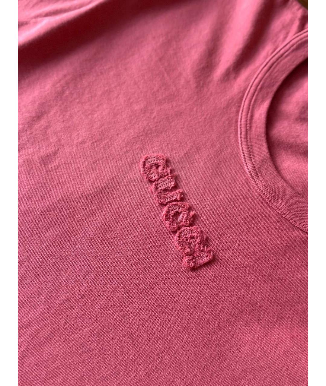 GUCCI Коралловая футболка, фото 2