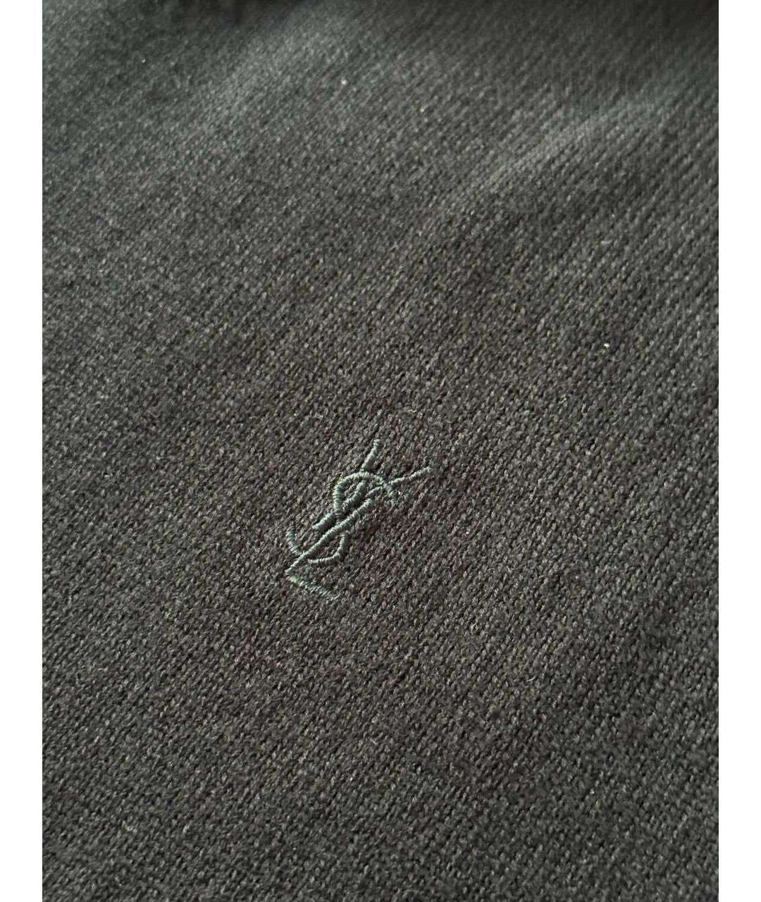SAINT LAURENT Черный джемпер / свитер, фото 6