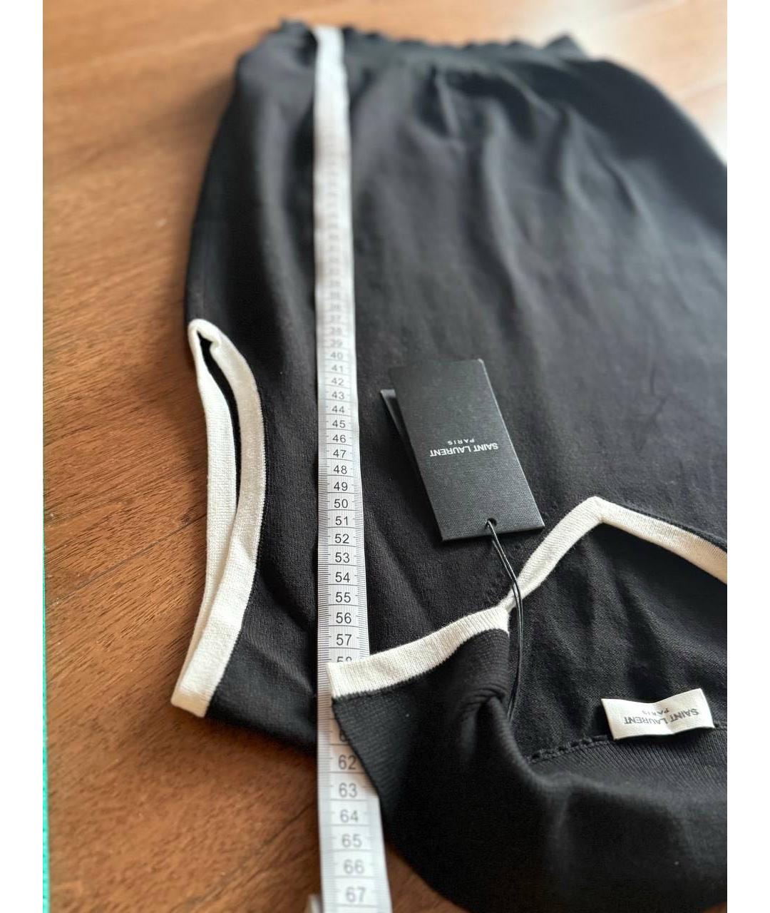 SAINT LAURENT Черный джемпер / свитер, фото 5