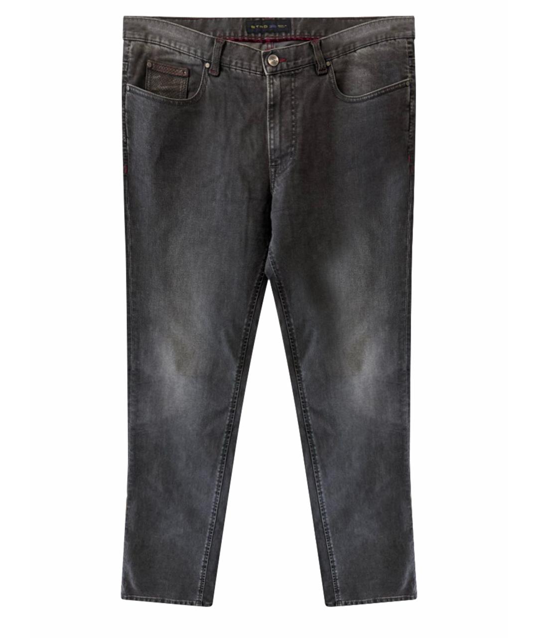 ETRO Серые хлопковые джинсы, фото 1