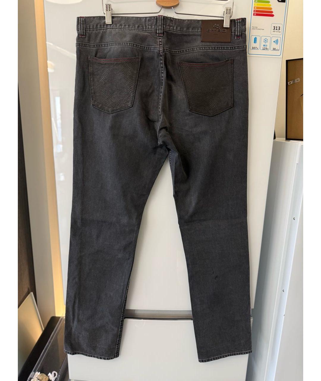 ETRO Серые хлопковые джинсы, фото 2