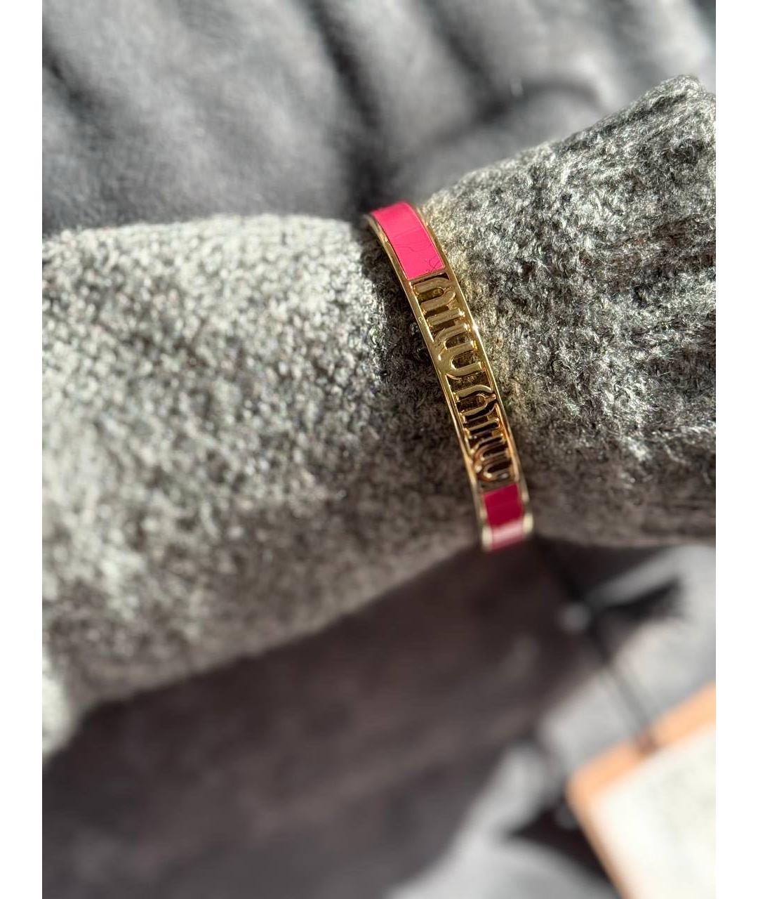 MIU MIU Металлический браслет, фото 4